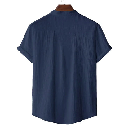 nuvl | Men's Summer Cotton Linen T-shirt