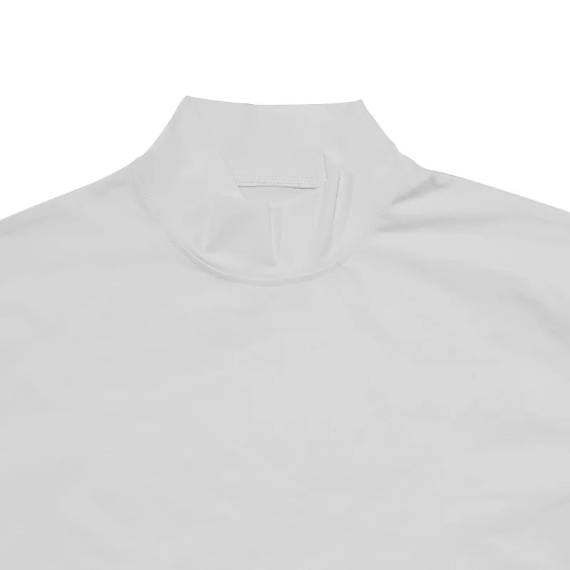 nuvl |  short-sleeved turtleneck T-shirt