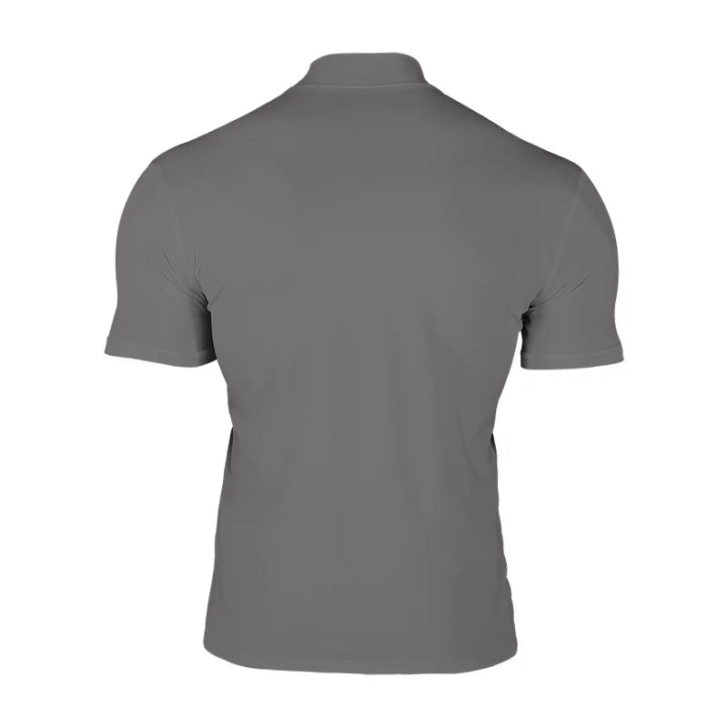 nuvl |  short-sleeved turtleneck T-shirt