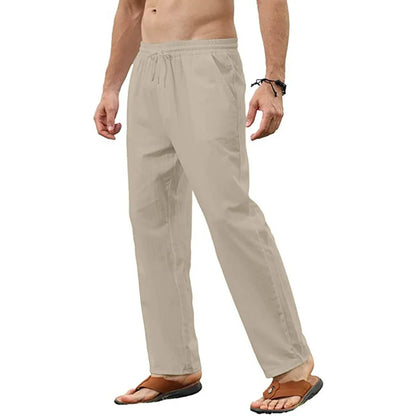 nuvl | Men's Cotton Linen Pants