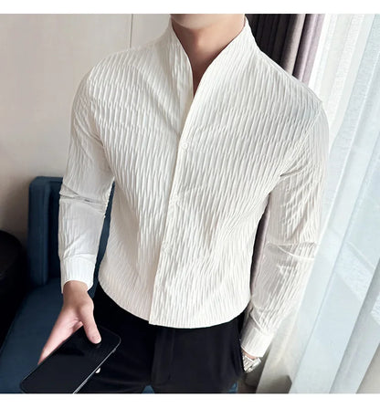 nuvl | Shirt British Style button up