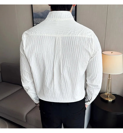 nuvl | Shirt British Style button up