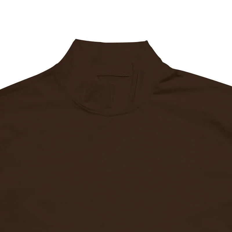 nuvl |  short-sleeved turtleneck T-shirt