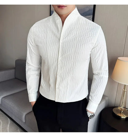 nuvl | Shirt British Style button up