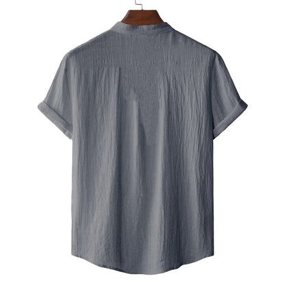 nuvl | Men's Summer Cotton Linen T-shirt
