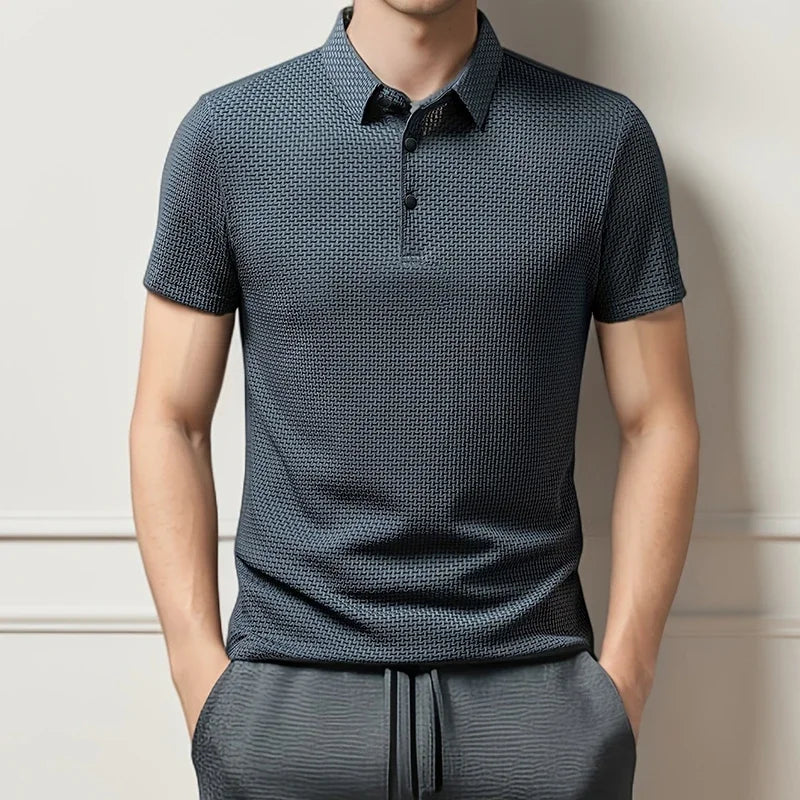 nuvl | Men's Business Casual Short Sleeve