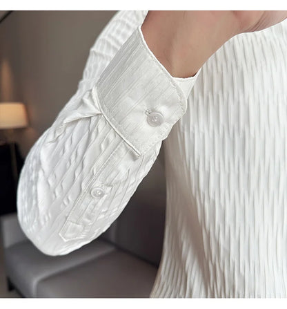 nuvl | Shirt British Style button up