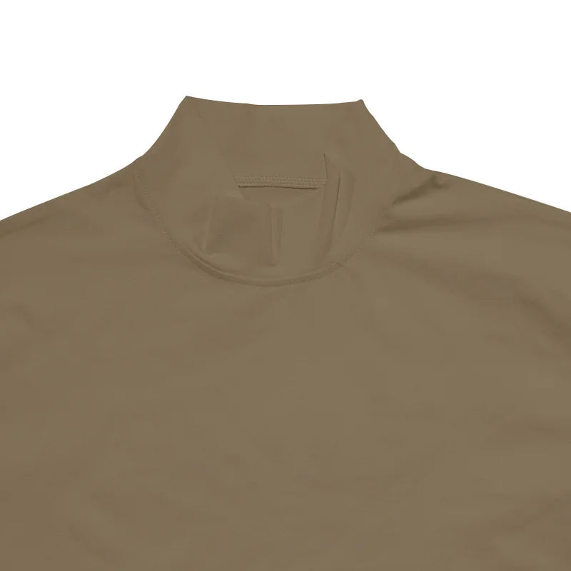 nuvl |  short-sleeved turtleneck T-shirt