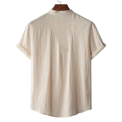 nuvl | Men's Summer Cotton Linen T-shirt