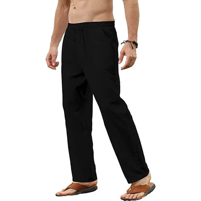 nuvl | Men's Cotton Linen Pants
