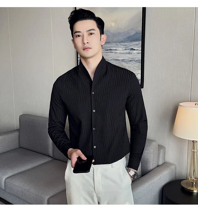 nuvl | Shirt British Style button up