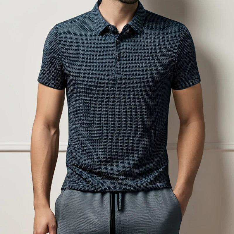 nuvl | Men's Business Casual Short Sleeve
