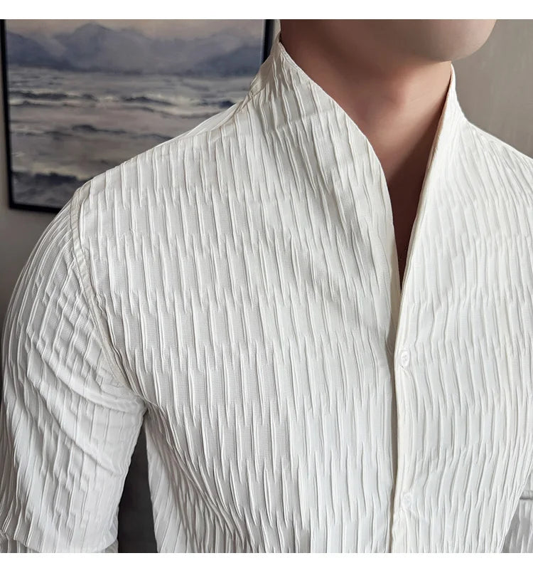nuvl | Shirt British Style button up