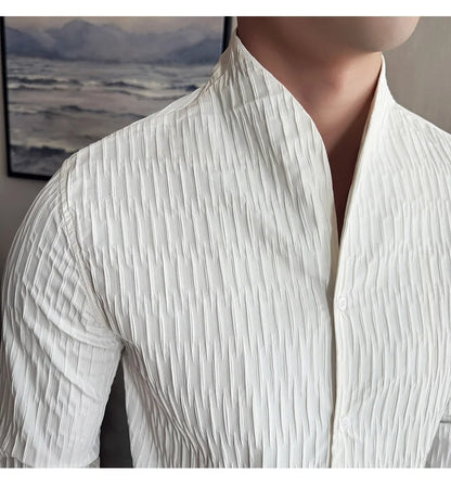 nuvl | Shirt British Style button up