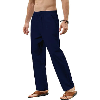 nuvl | Men's Cotton Linen Pants