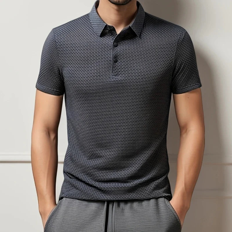 nuvl | Men's Business Casual Short Sleeve