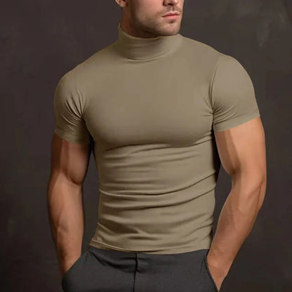 nuvl | T-shirt a collo alto da uomo