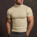 nuvl |  short-sleeved turtleneck T-shirt