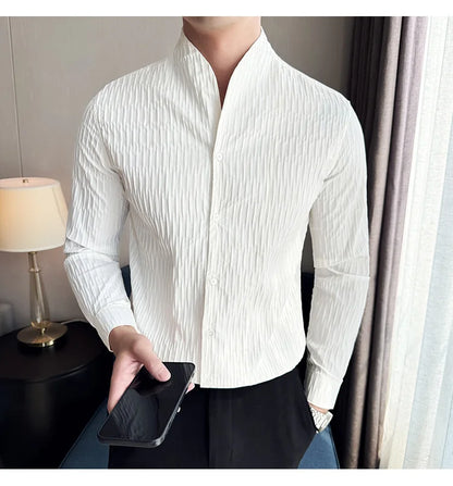 nuvl | Shirt British Style button up
