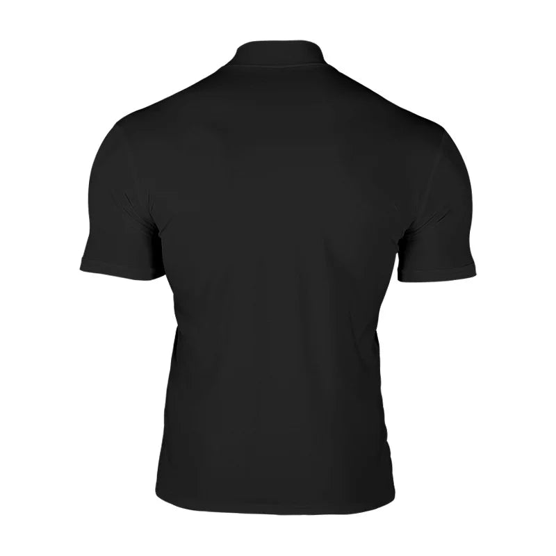 nuvl |  short-sleeved turtleneck T-shirt