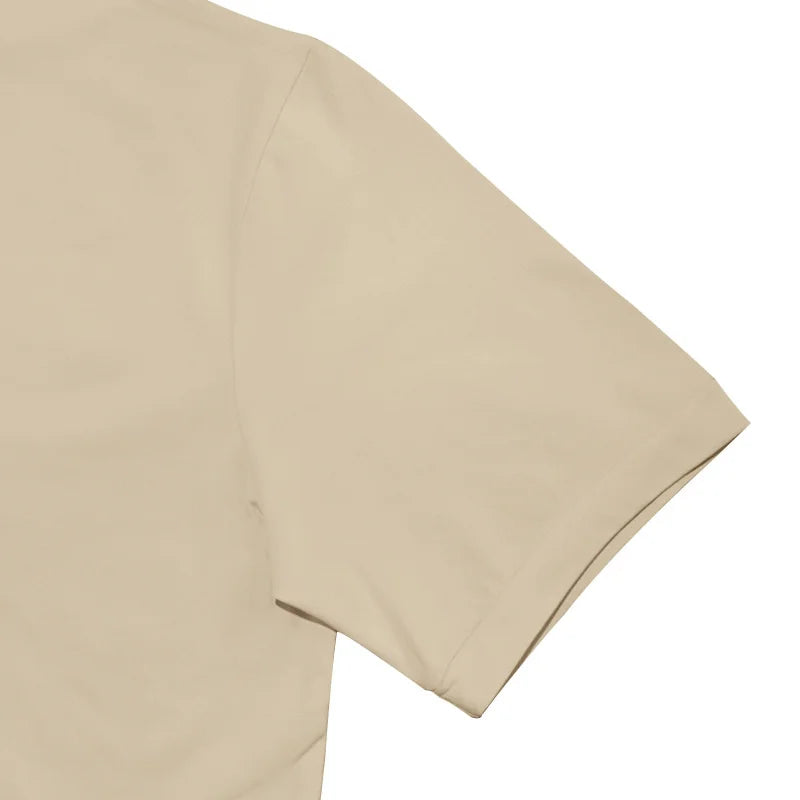 nuvl |  short-sleeved turtleneck T-shirt