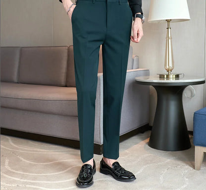 nuvl |  Men High Waist Belt pants