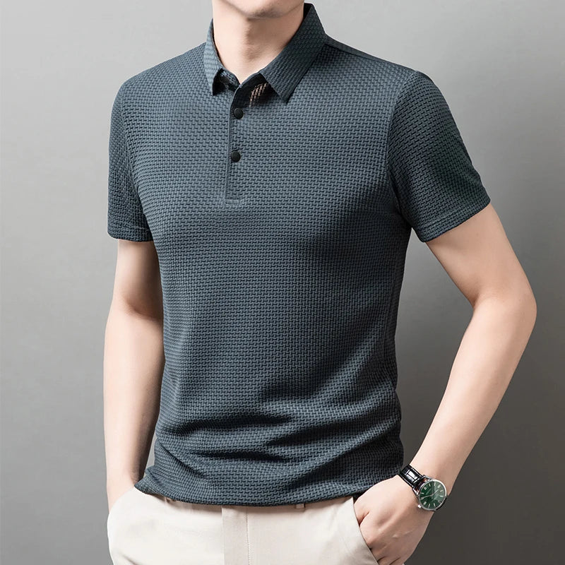 nuvl | Men's Business Casual Short Sleeve
