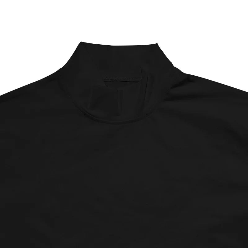 nuvl |  short-sleeved turtleneck T-shirt