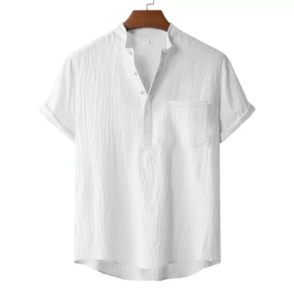 nuvl | Men's Summer Cotton Linen T-shirt