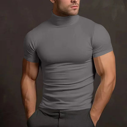 nuvl | T-shirt a collo alto da uomo