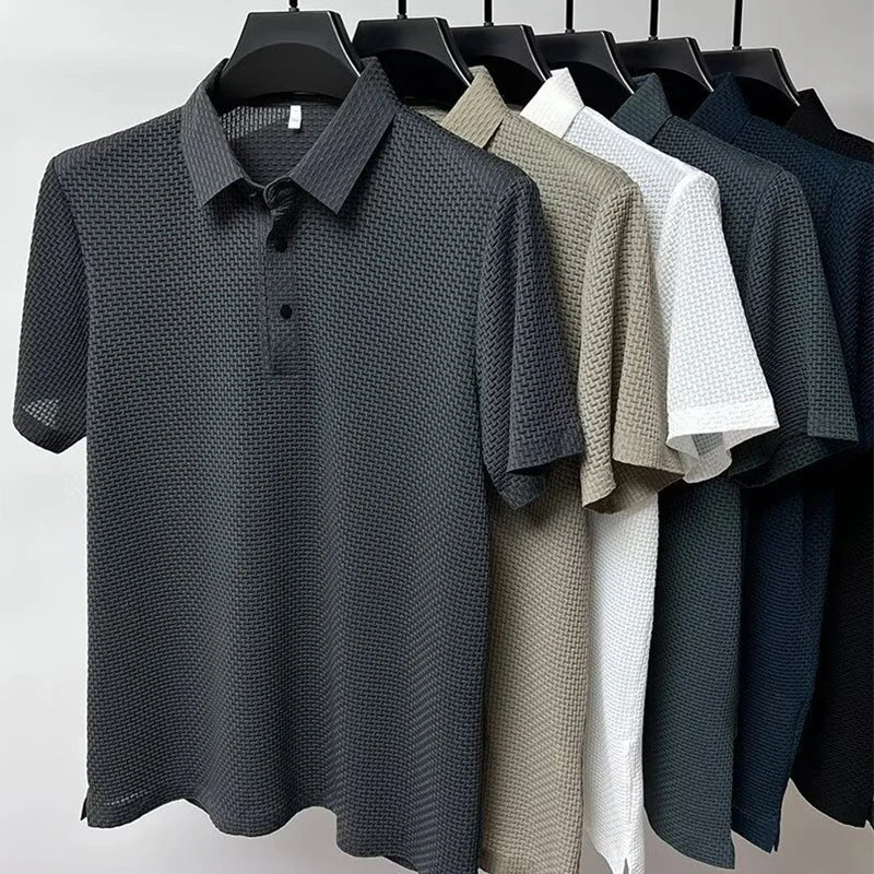 nuvl | Men's Business Casual Short Sleeve