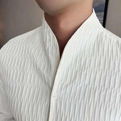 nuvl | Shirt British Style button up